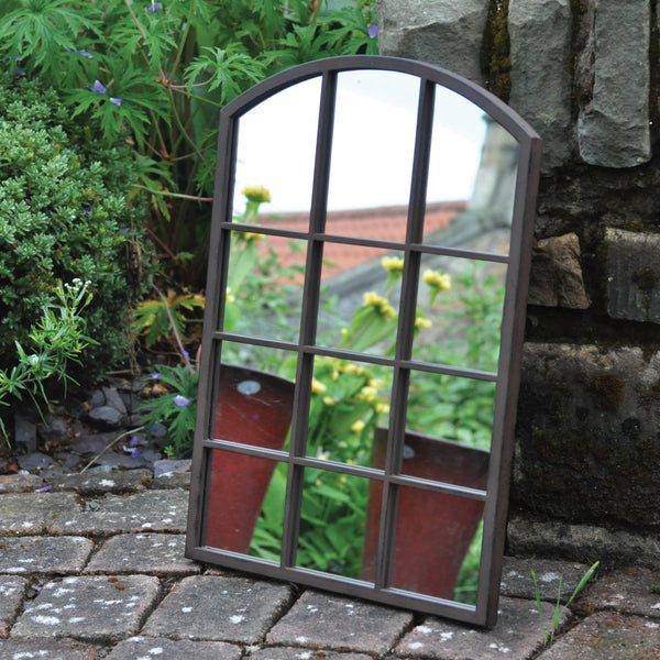 Region large black window mirror available at gardenesque