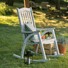 Repton Wooden Outdoor or Indoor Rocking Chair at Gardenesque