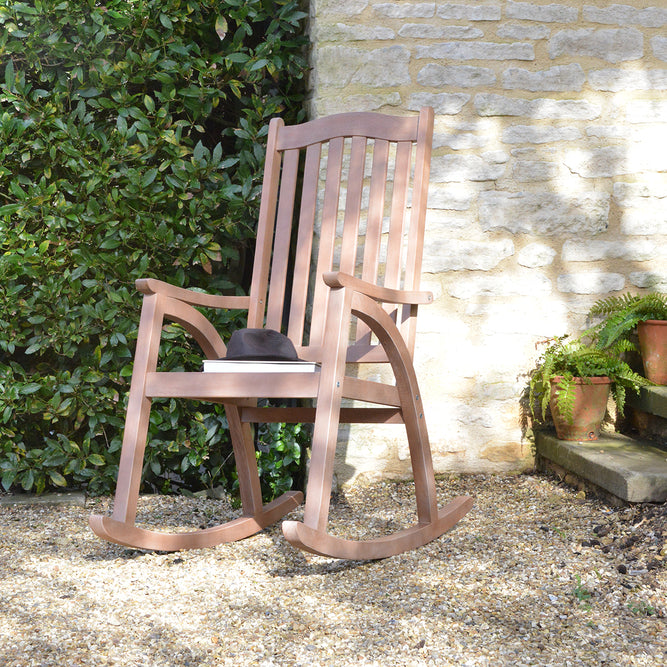 Repton Teak Rocker | Garden Rocking Chair