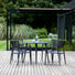 Round Garden Dining Table and Chairs Set