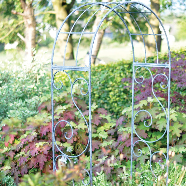 Decorative Metal Scroll Garden Arch