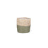 Sage Indoor Woven Basket Green Plant Pot 19cm available at Gardenesque