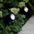 set of 2 solar powered spotlights