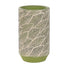 Tall Green Leaf Ceramic Plant Vase available at Gardenesque