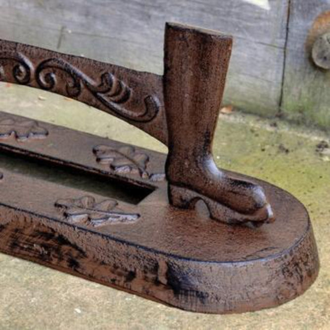 Welly Boot Scraper Cast Iron