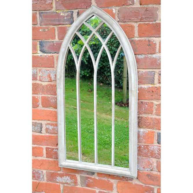 Worcester Large Arch Garden Mirror available at gardenesque