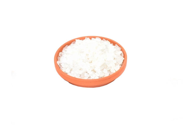 Decorative White Glass Pot Toppers - 2kg - Gardenesque