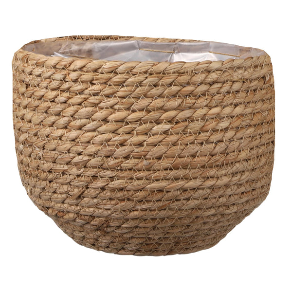 Woven Seagrass Plant Pot Basket 26cm at Gardenesque