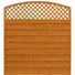 arched lattice fence panels