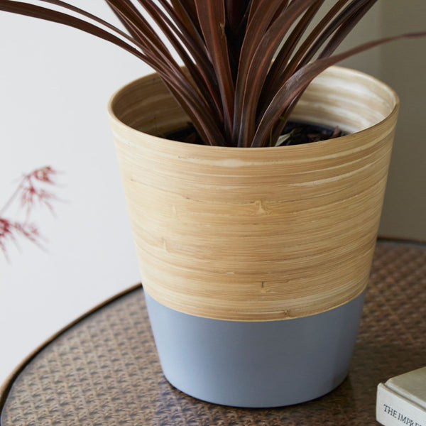 Bamboo Indoor Plant Pot Cover