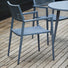 black metal garden table and chairs