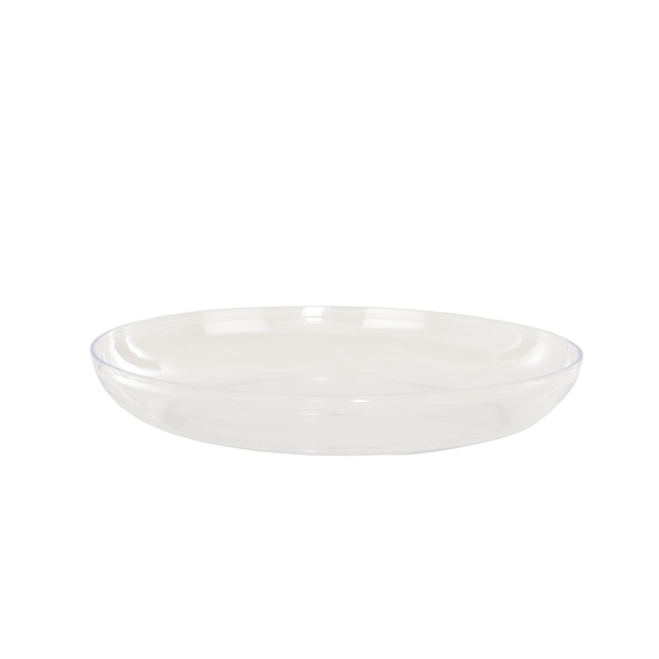 White Plastic Pot Saucers - 3 Sizes - Gardenesque