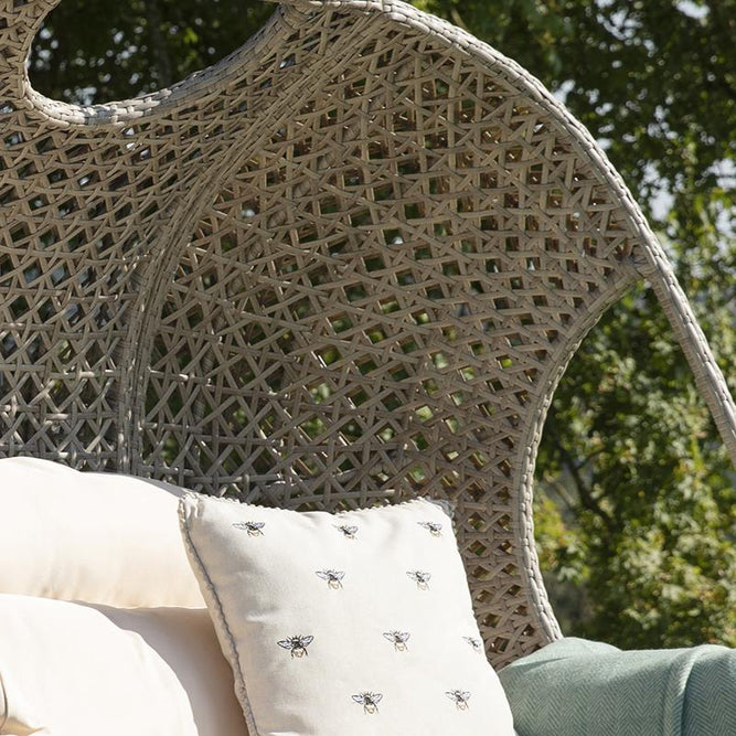 Double Hanging Rattan Egg Chair - Paxton at Gardenesque