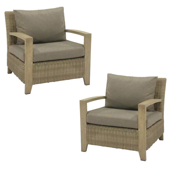 Sherwood Cushioned Garden Chairs