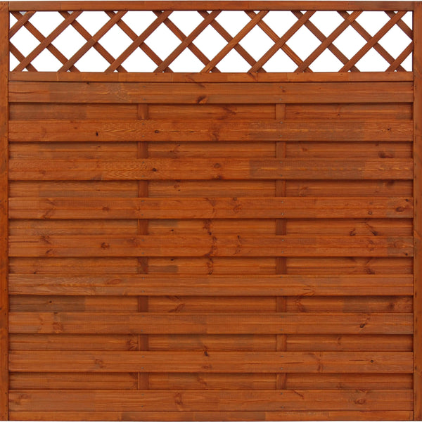 decorative lattice wooden fence panels