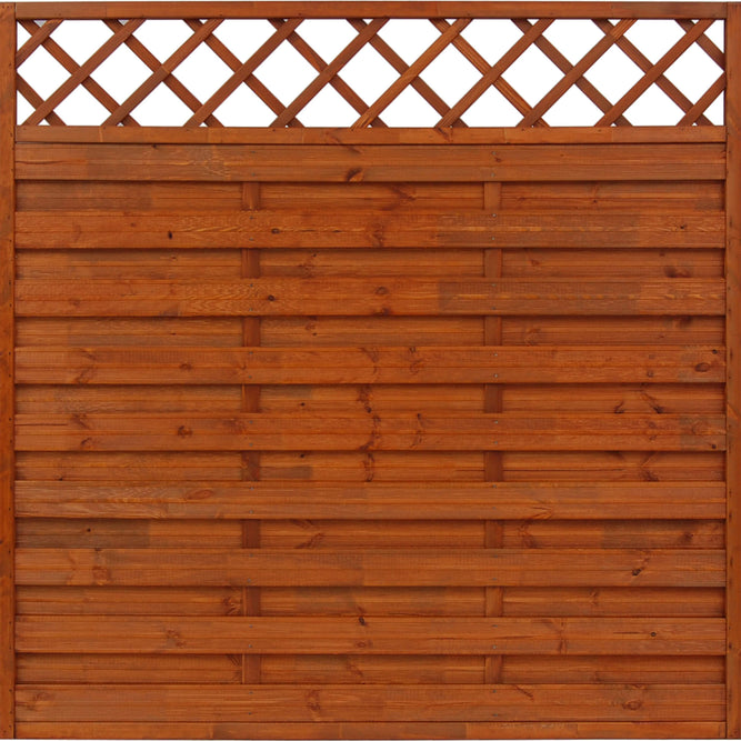 decorative lattice wooden fence panels