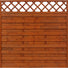 decorative lattice wooden fence panels
