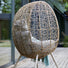 freestanding rattan egg chair