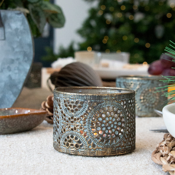 Antique Brass | Tealight Holder