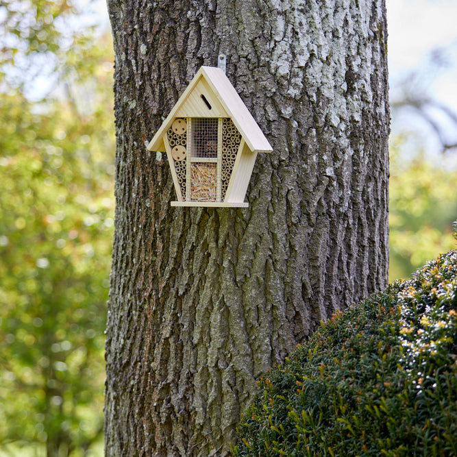 hanging insect hotel