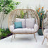 Sherwood Double Cocoon | Outdoor Rattan Chair