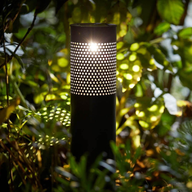 Metal LED Solar Lantern - Gardenesque