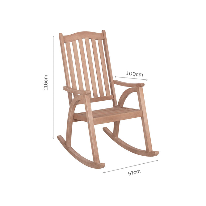 outdoor wooden garden chair