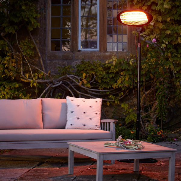 Luna Outdoor Electric Steel Heater - Gardenesque