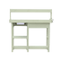 Garden Potting Bench with Hooks, Drawer & Dry Sink at Gardenesque