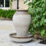 Ripple Urn Water Feature with LED Light - Gardenesque