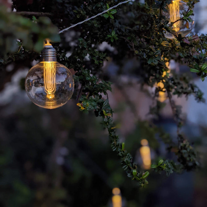 Edison Solar LED String Lights - Gardenesque