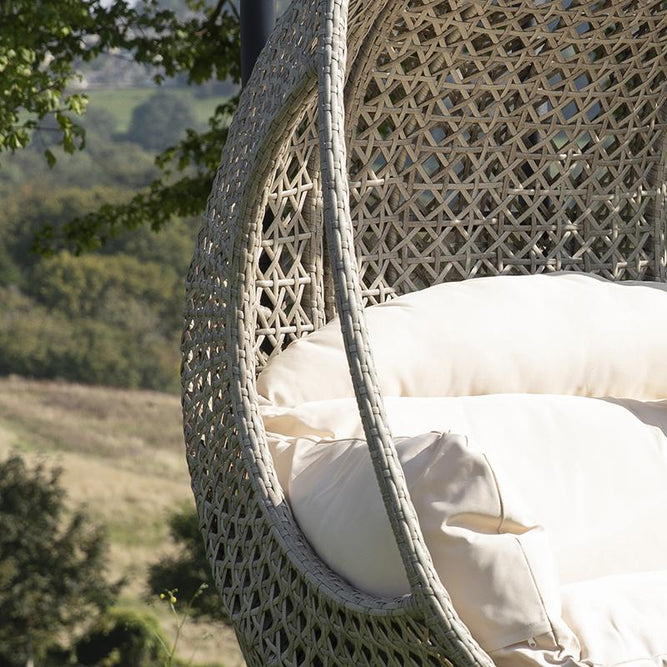Double Hanging Rattan Egg Chair - Paxton at Gardenesque