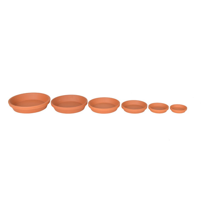 Gardenesque Essentials Terracotta Saucers - Packs of 3, 5 and 10 - Gardenesque