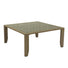 6 Seater Wood Effect Aluminium Garden Corner Sofa with Coffee Table - Sherwood at Gardenesque