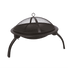 steel fire pit with lid
