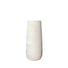 Tall White Stone Pampas Grass Vase - 2 Sizes at Gardenesque