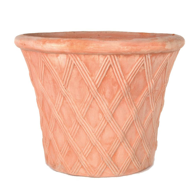 Clayton Lattice | Terracotta Plant Pot