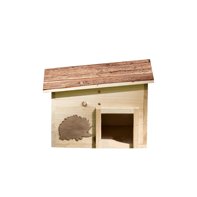 wooden hedgehog houses for garden